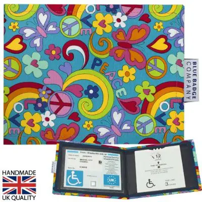 Blue Badge Co Disabled Permit Holder in Sausage Dog Fabric 
